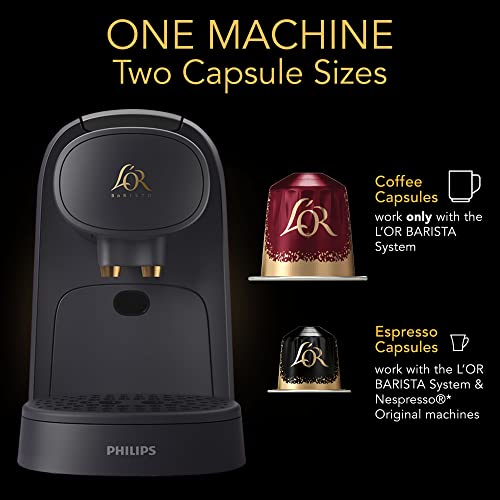 L'OR Barista System Coffee and Espresso Machine Combo