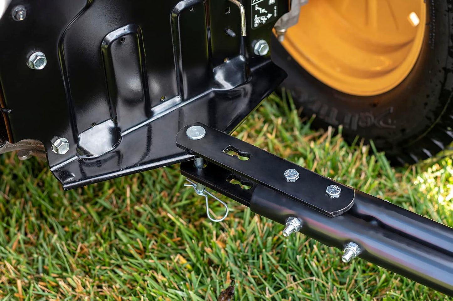Agri-Fab 45-0604 18" x 48" Tow Behind Poly Lawn Roller 550 lbs Weight with Water, Poly Drum and Steel Frame, with Plug. Designed for Lawn and Garden Tractors