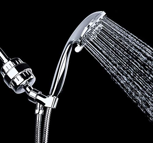 AquaBliss High Output Revitalizing Shower Filter - Reduces Dry Itchy Skin, Dandruff