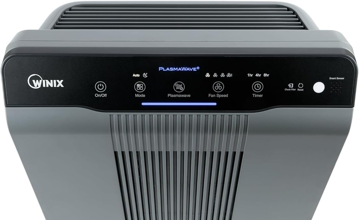 5300-2 Air Purifier with True HEPA, PlasmaWave and Odor Reducing Carbon Filter