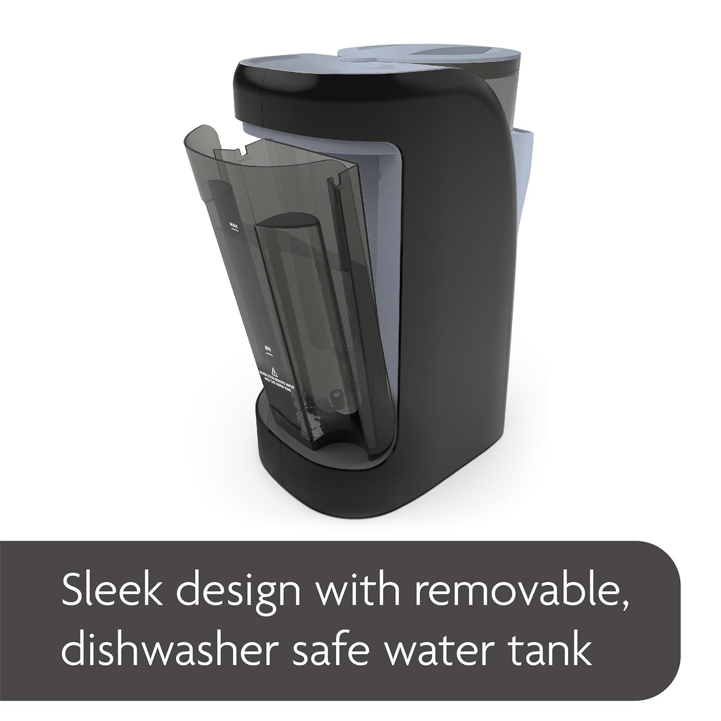New and Improved Formula Pro Advanced Formula Dispenser Machine - Automatically Mix a Warm Formula Bottle Instantly - Easily Make Bottle with Automatic Powder Blending, Slate