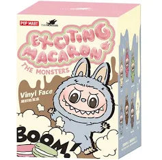 Pop Mart Labubu The Monsters Exciting Macaron Vinyl Face Sealed Case (6 Blind Boxes)