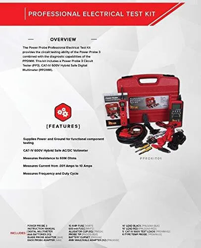Professional Testing Electrical Kit