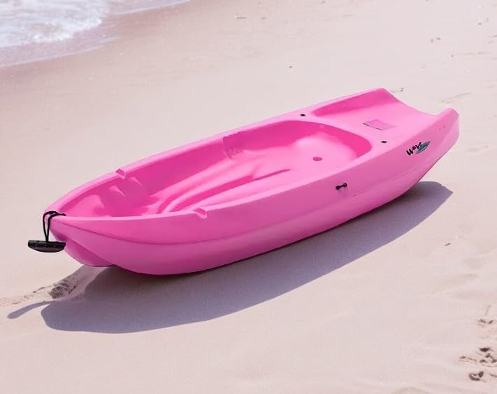 The Wave 6' Youth Kayak with Paddle. Designed for Stability and Safety, It's The Perfect Choice for Young Paddlers Ready to Conquer The Water