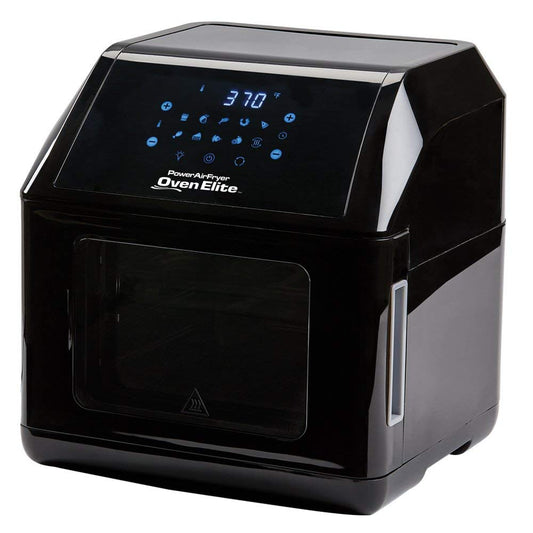 6 QT Power Air Fryer Oven Elite �� 10 In 1 Cooking Features with Professional Dehydrator and Rotisserie