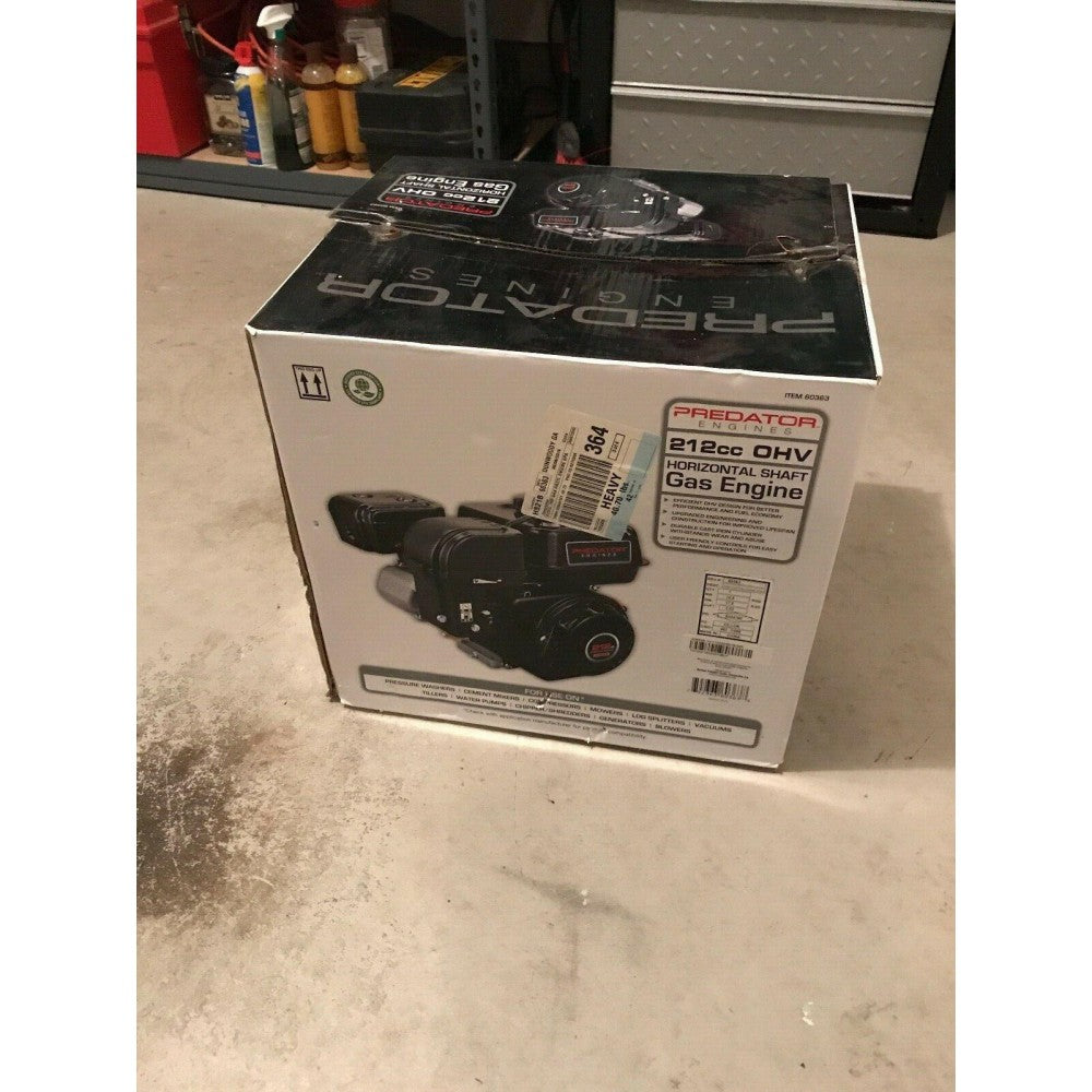 Predator Horizontal Shaft Engine �� 6.5 HP, 212cc