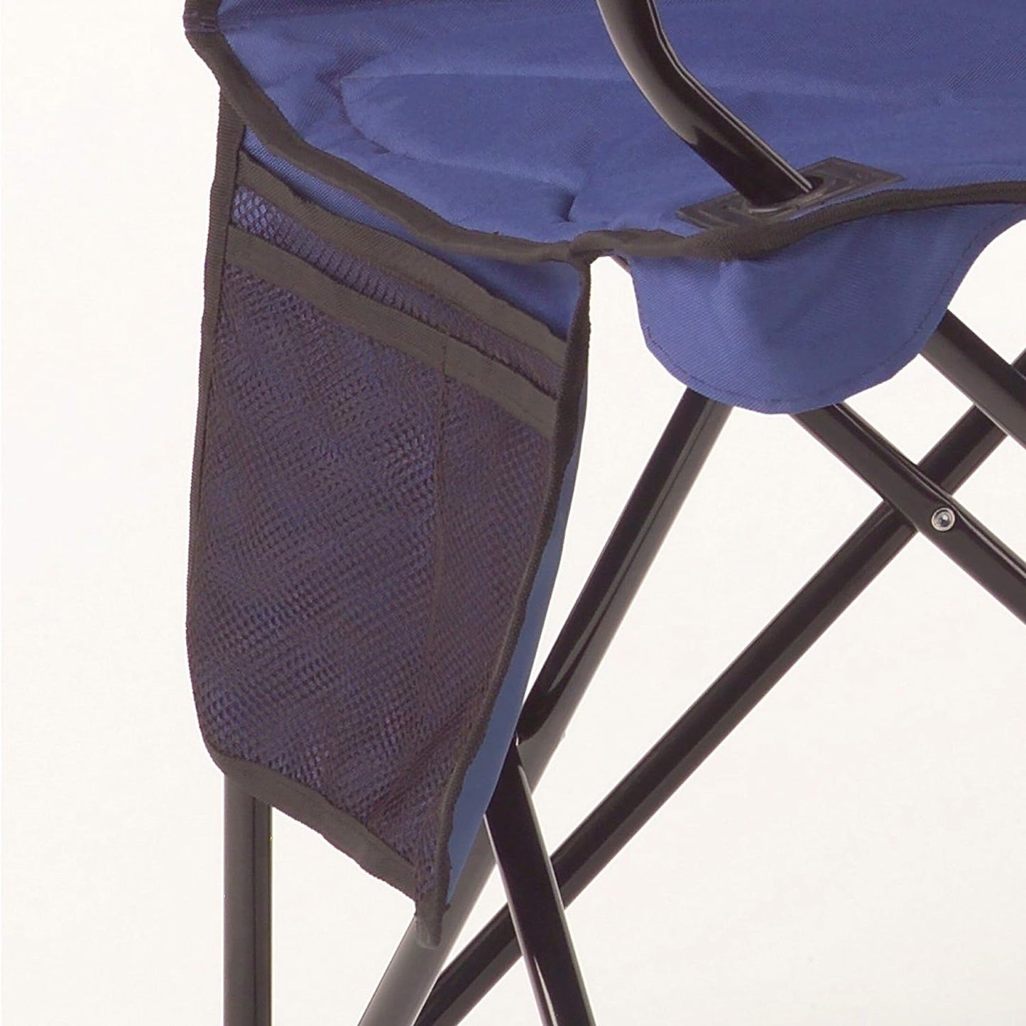 Outdoor Utility Wagon, Solid Blue & Coleman Cooler Four-Person Portable Camping Chair, Blue