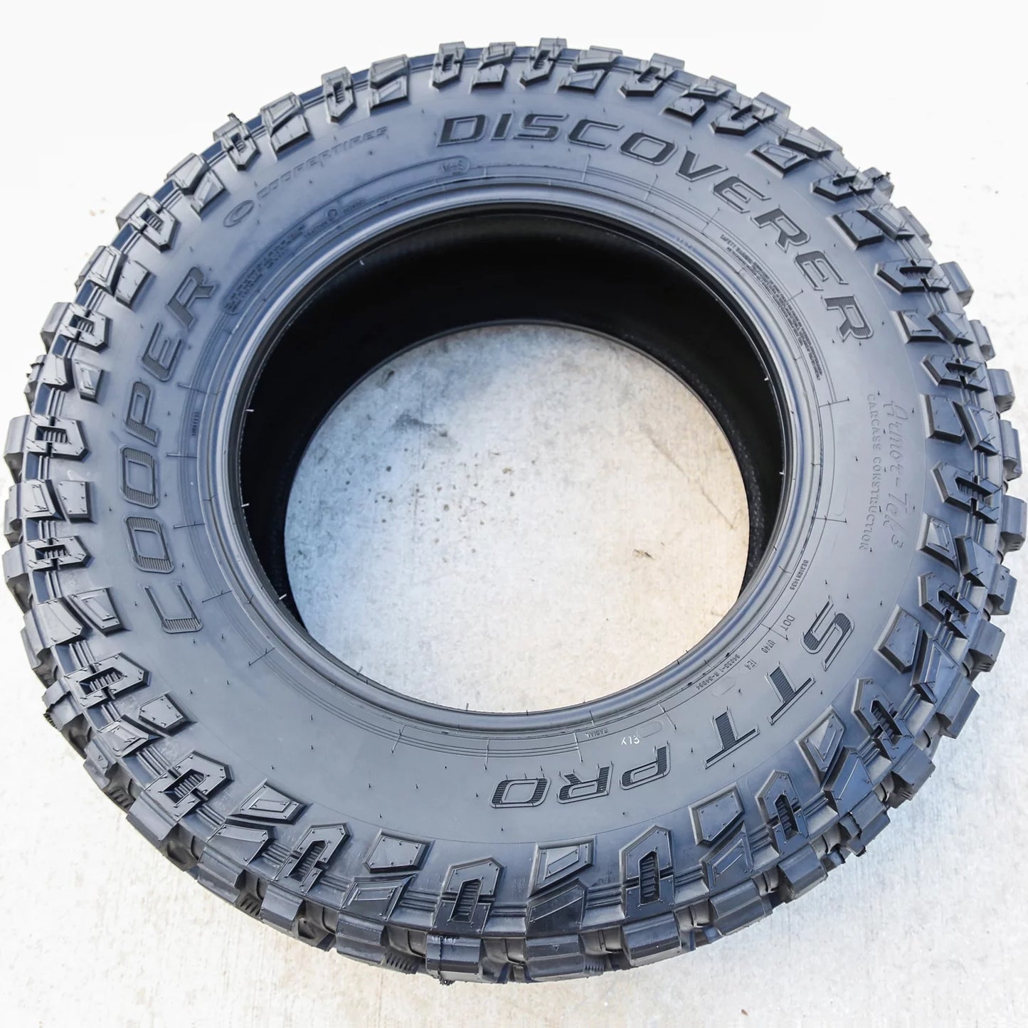 Pair of 2 (TWO) Cooper Discoverer STT Pro LT 37X13.50R22 Load E (10 Ply) MT M/T Mud Tires