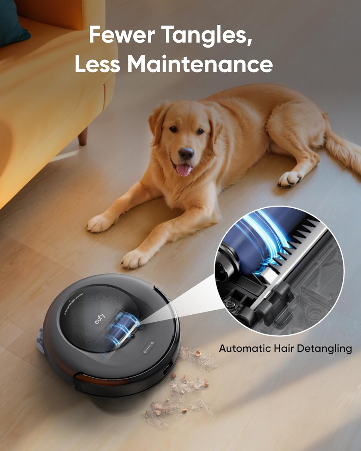 Robot Vacuum , Robot Vacuum and Mop Combo, Self Emptying, Auto Mop Washing and Auto Drying for Hands-free Cleaning, 7000 Pa Powerful Suction, 3.35-Inch Ultra-Slim Body, All-in-One Station
