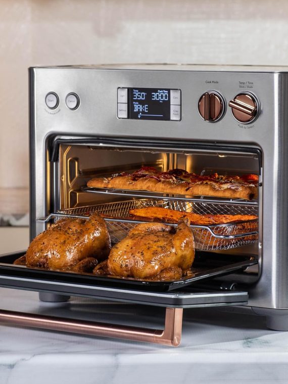 Matte White Oven with Air Fry, 14-in-1 Cooking Modes, Wifi-Enabled