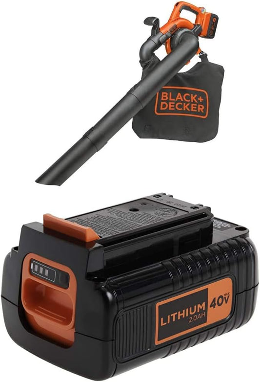 40V MAX Blower/Vacuum with Extra Battery, 2.0-Ah (LSWV36 & LBX2040)