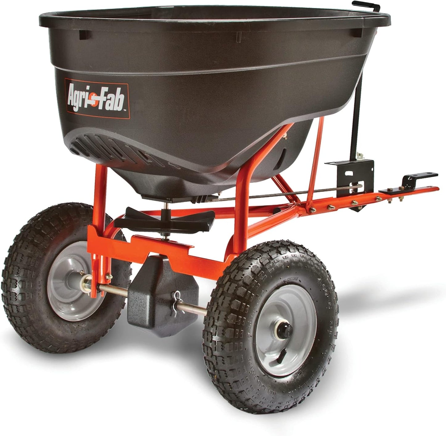 Agri-Fab 45-0604 18" x 48" Tow Behind Poly Lawn Roller 550 lbs Weight with Water, Poly Drum and Steel Frame, with Plug. Designed for Lawn and Garden Tractors