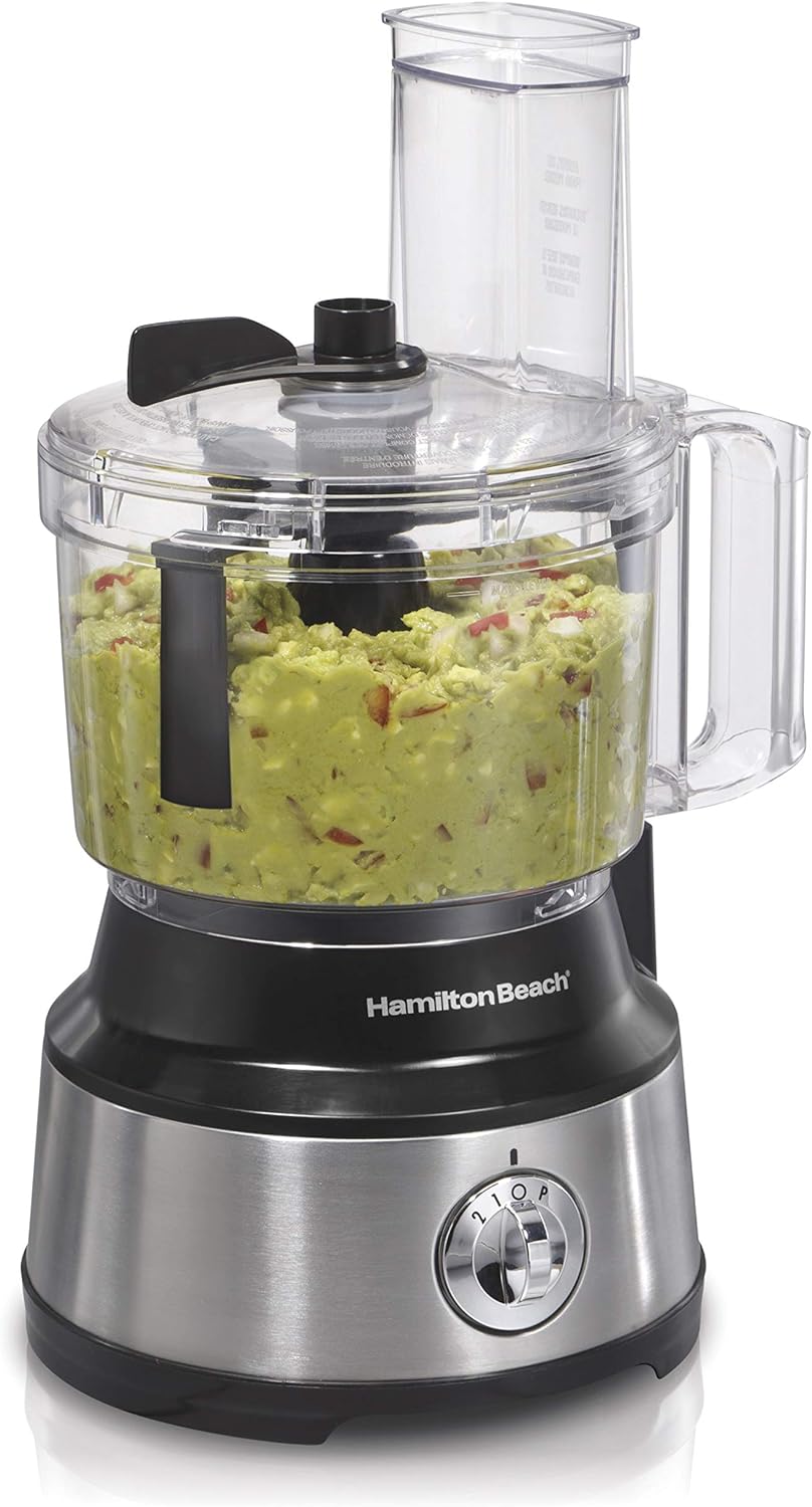 Portable 7-Quart Programmable Slow Cooker with Bowl Scraper, Stainless Steel