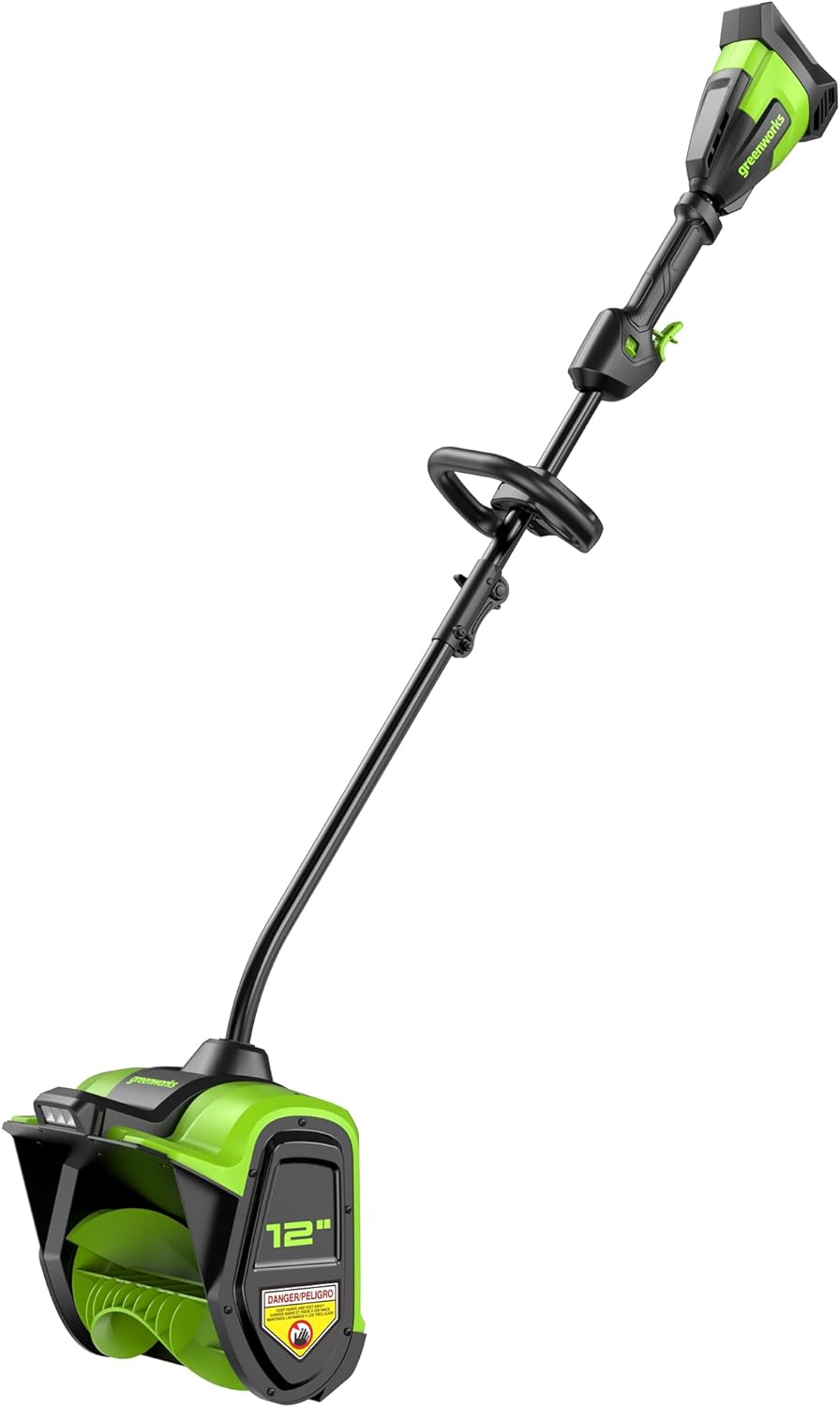12-inch cordless snow shovel, includes 4.0Ah battery and charger
