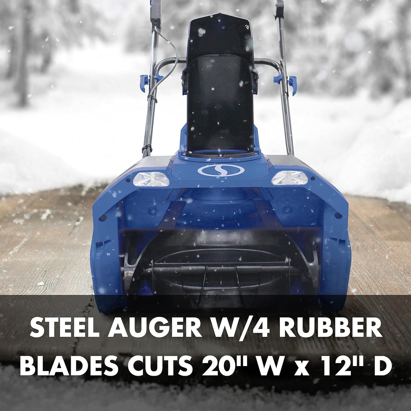 24V-X2-20SB 20-Inch 48 Cordless Snow Blower, Kit (w/2 x 24-Volt 4.0-Ah Batteries and Charger)