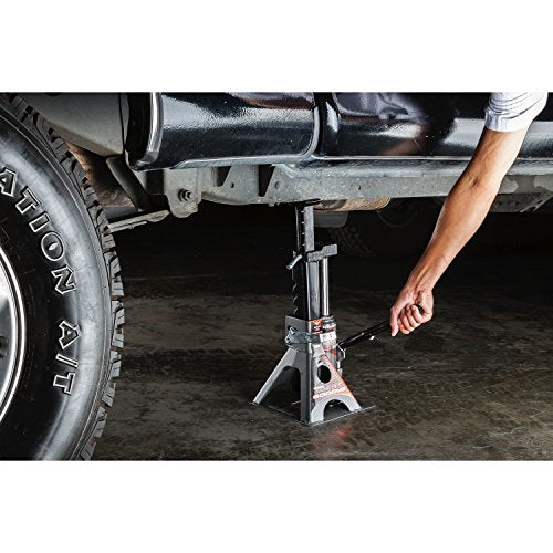 Powerbuilt 3 Ton, Bottle Jack and Jack Stands in One, 6000 Pound Capacity