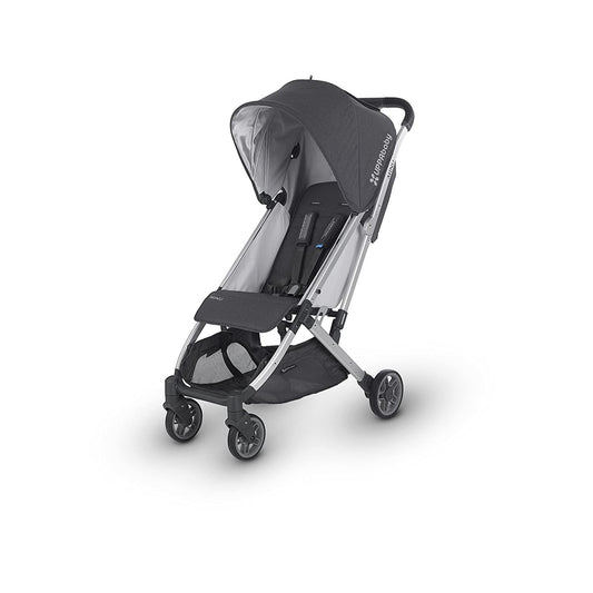 2018 UPPAbaby MINU Stroller �� Jordan (Charcoal Melange/Silver/Black Leather)