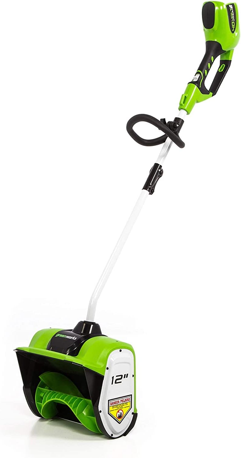 12-inch cordless snow shovel, includes 4.0Ah battery and charger