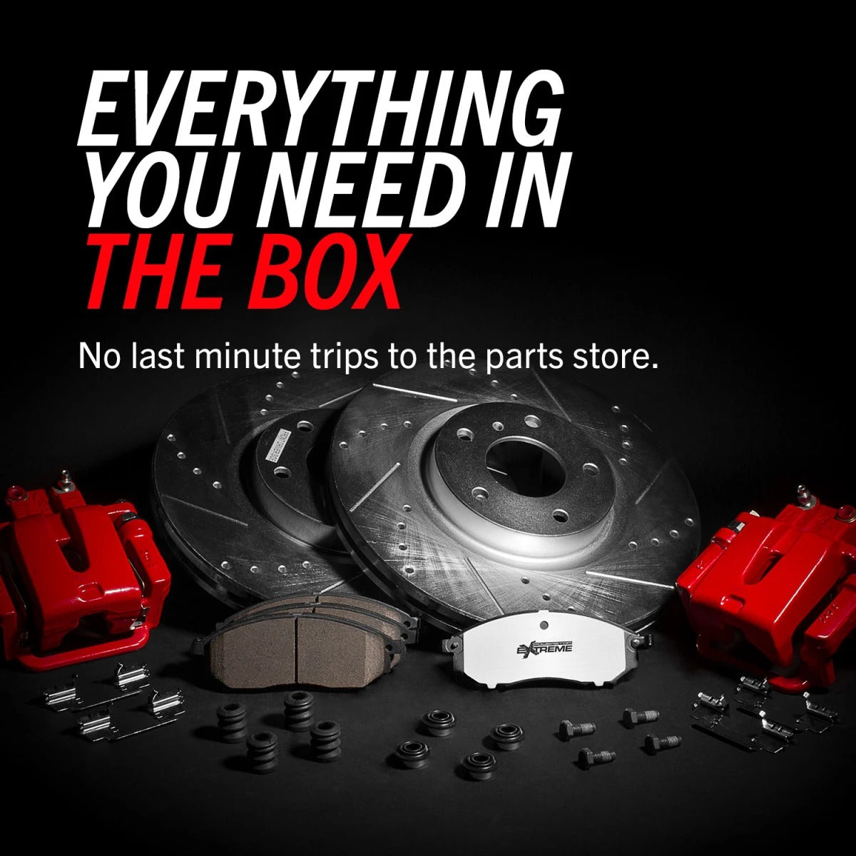 Powerstop 2001 Toyota Tacoma �� Front Z36 Z36 Truck Carbon-Fiber Ceramic Brake Pad, Drilled & Slotted Rotor + Calipers