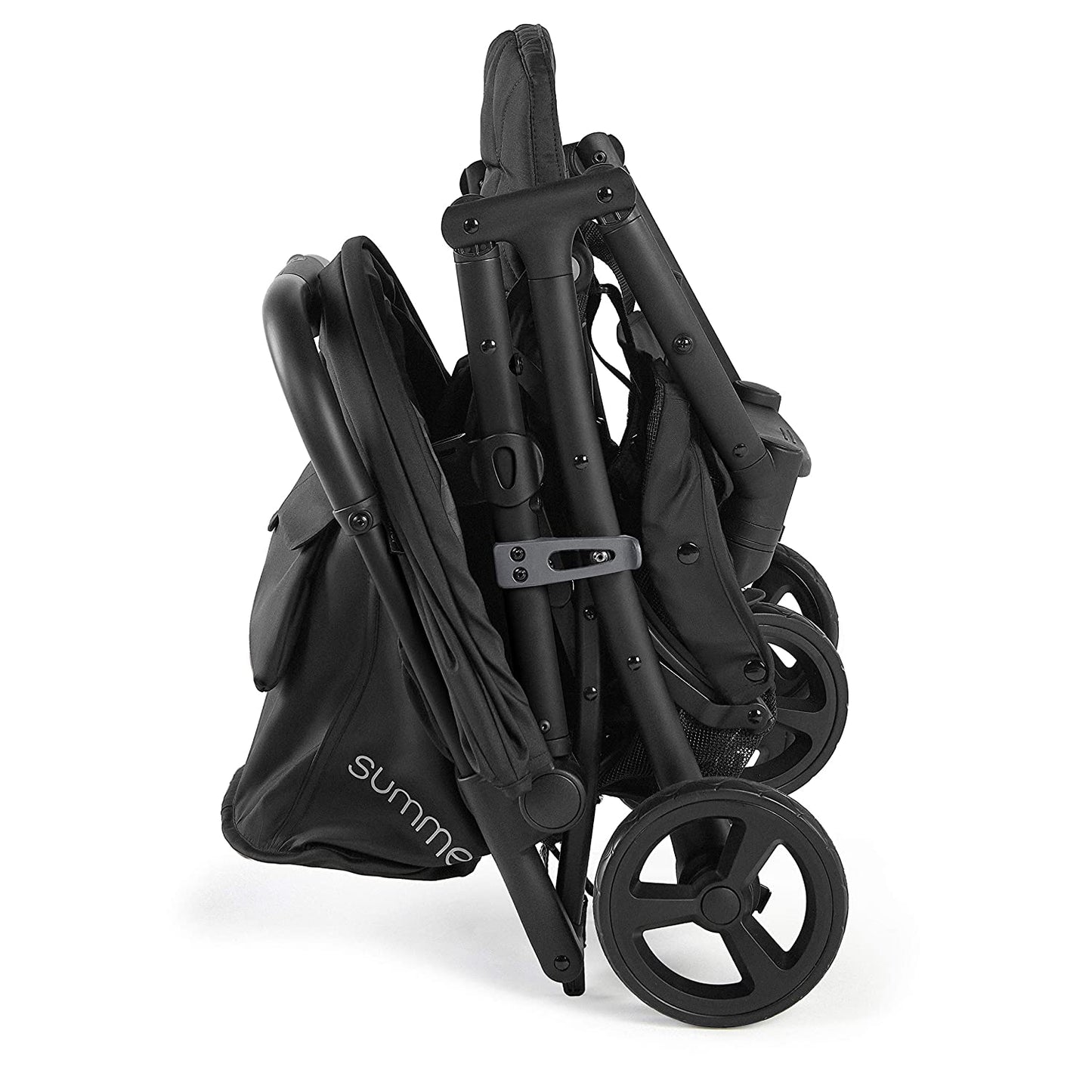 3Dpac CS+ Double Stroller, Black �� Car Seat Compatible Baby Stroller �� Lightweight Stroller with Convenient One-Hand Fold
