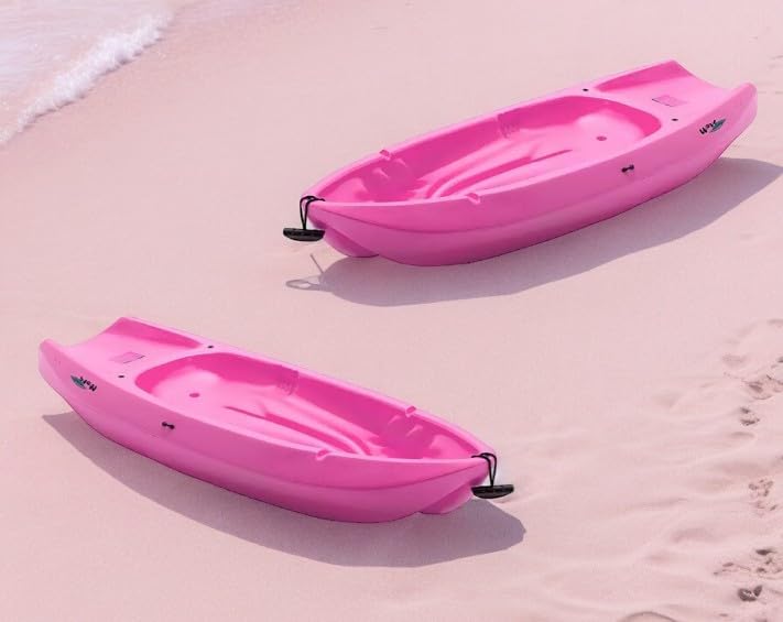 The Wave 6' Youth Kayak with Paddle. Designed for Stability and Safety, It's The Perfect Choice for Young Paddlers Ready to Conquer The Water