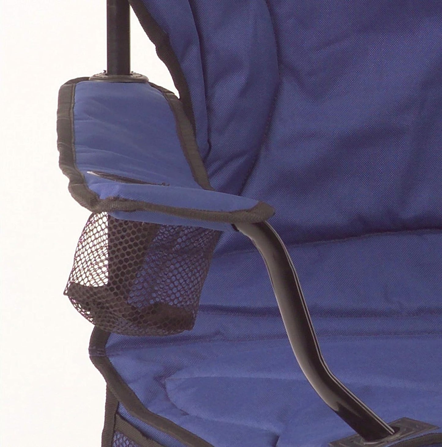 Outdoor Utility Wagon, Solid Blue & Coleman Cooler Four-Person Portable Camping Chair, Blue