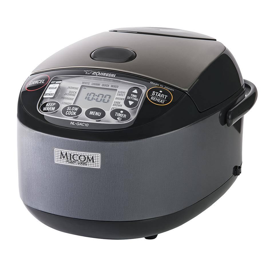 5.5 Cup Umami Micom Rice Cooker & Warmer �� Metallic Black