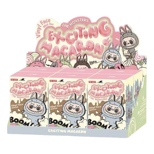 Pop Mart The Monsters Labubu Tasty Macarons Sealed Case (6 Blind Boxes) PPMT-2310-0069 Unisex
