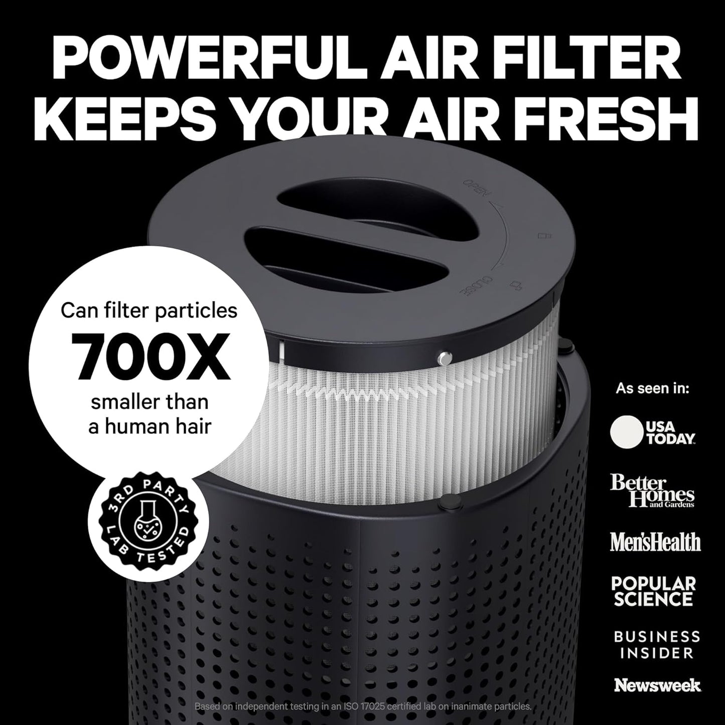 Air Purifiers for Home Large Rooms - Covers Up To 1,000 Sq Ft - Filters Up To 99.9% of Pollutants, Smoke, Pollen, Dust - Quiet HEPA Air Filter - Air Purifiers for Bedroom